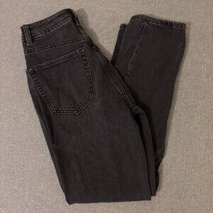 Dynamite ‘Claudia’ High-Waisted Black Jeans – Size 25